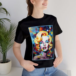 Marilyn Monroe T-Shirt, Marilyn Monroe Artistic Shirt
