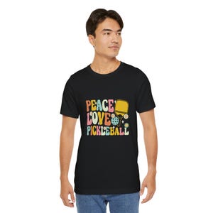 Maglietta per amanti del pickleball, maglietta unisex per pickleball modello 10