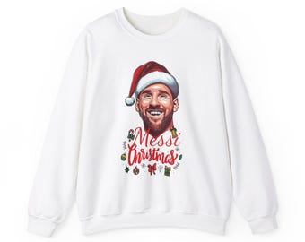Sudadera unisex navideña de Messi: el mejor regalo de Navidad