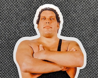 Andre the Giant Vinyl Sticker