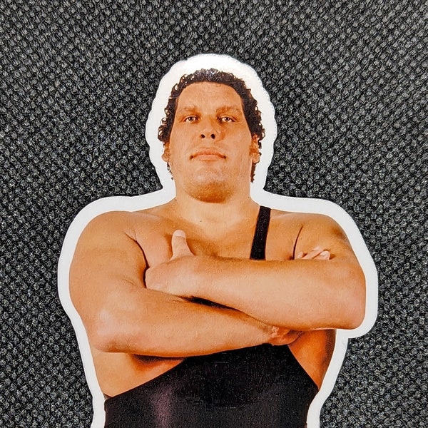 Andre the Giant Vinyl Sticker