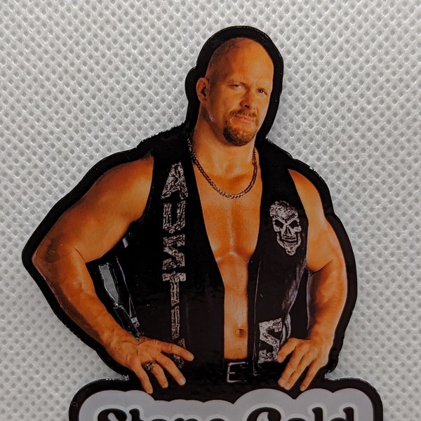 WWE Stone Cold Steve Austin Pro Wrestler Sticker