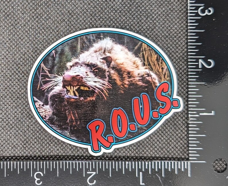 Princess Bride Rous Sticker Princess Bride R.O.U.S. Sticker - Etsy