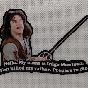 Inigo Montoya Decal - Etsy
