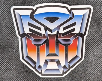 Transformers Autobots Symbol High-Gloss Vinyl Sticker