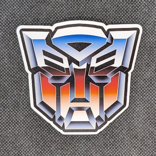 Transformers Autobots Symbol High-Gloss Vinyl Sticker