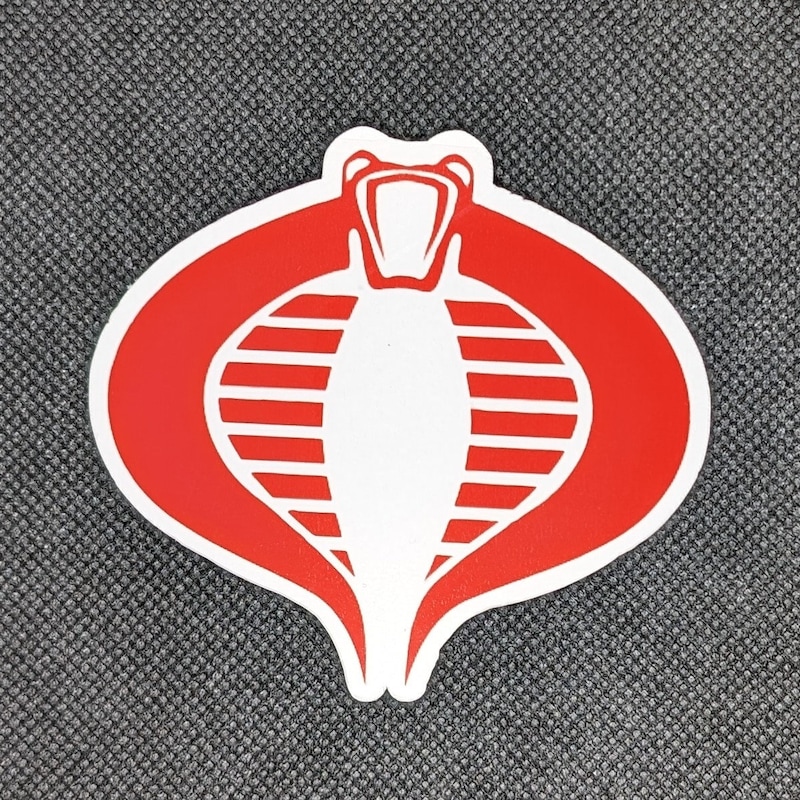 Gi Joe Cobra Decal Stickers - Etsy