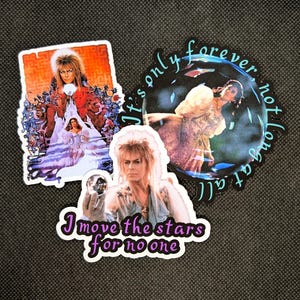 1986 Movie "Labyrinth" Stickers