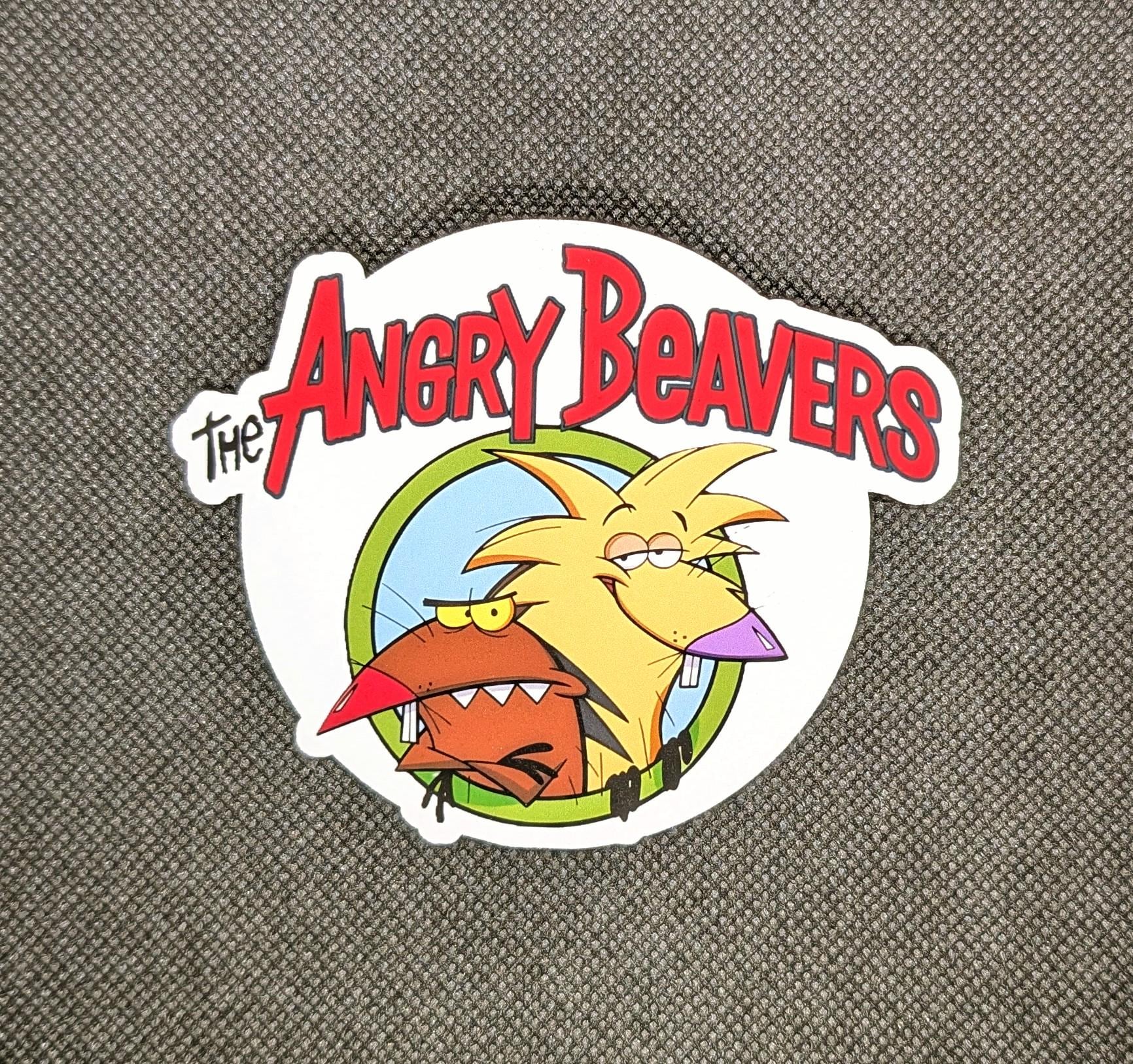 Angry Beavers Vinyl Sticker - Etsy