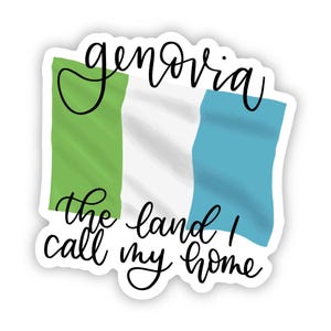 The Princess Diaries - Genovia Sticker