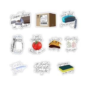New Girl Sticker Pack