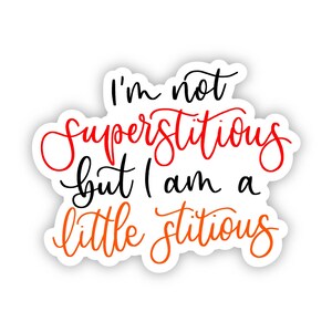 The Office - Superstitious Sticker