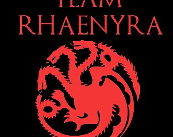 Team Rhaenyra - House of the Dragon Custom Shirt