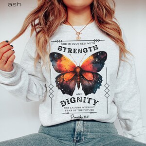 Proverbs 31 Sweater, Boho Christian Shirt, Christian TShirts, Christian Gifts, Jesus Apparel, Proverbs 31 Woman, Christian tshirt