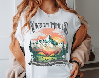 Camiseta cristã boho, camiseta da fé, camiseta com versículo bíblico, vestuário com temática de Jesus, camiseta com temática religiosa, camisetas cristãs vintage, camiseta cristã