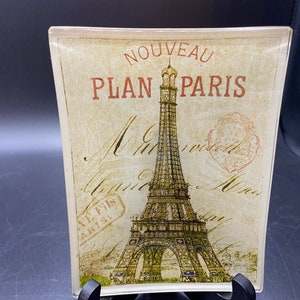 Paris Glass Ashtray