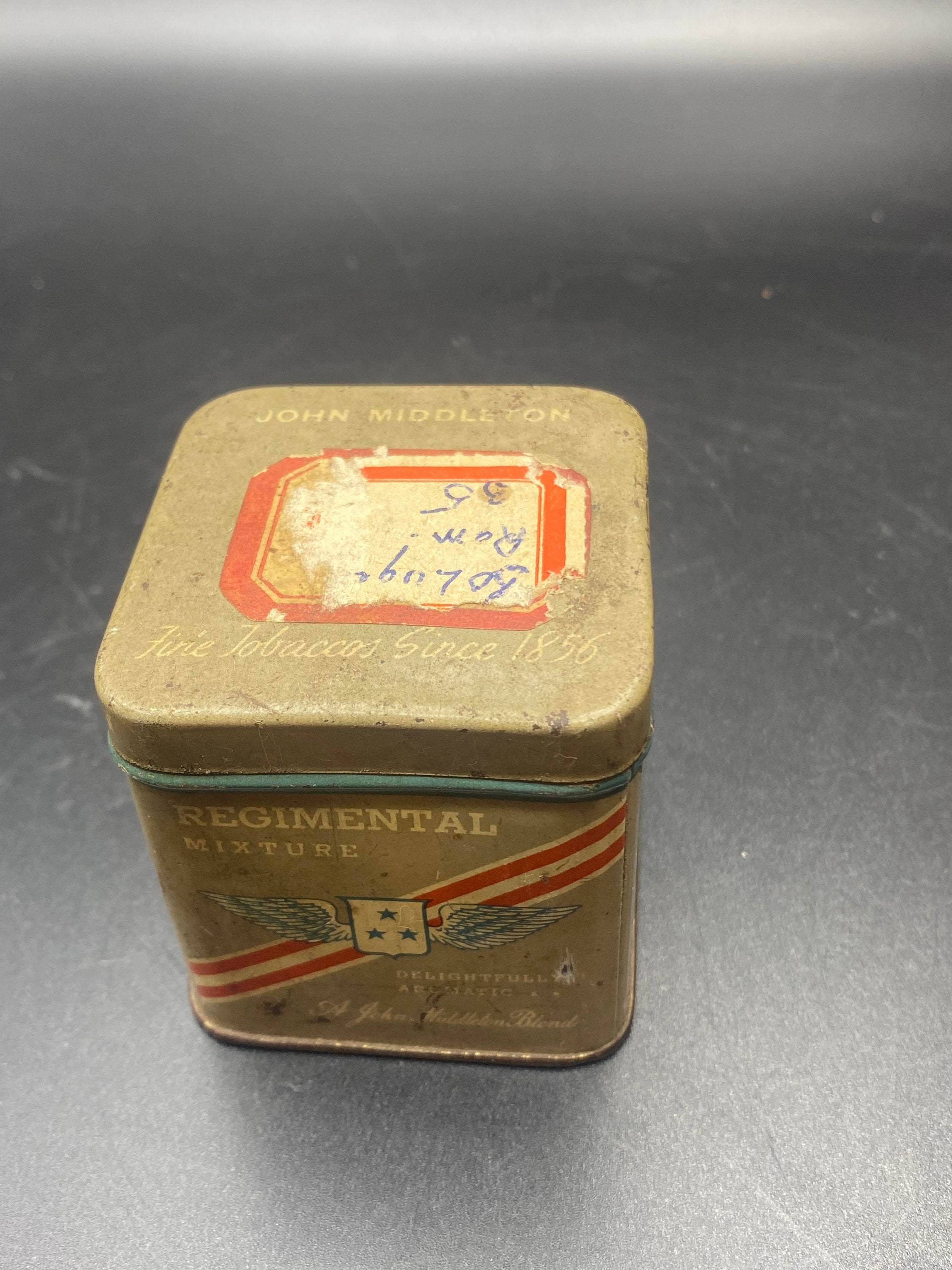 John Middleton Fine Tobacco Since 1856 Tin