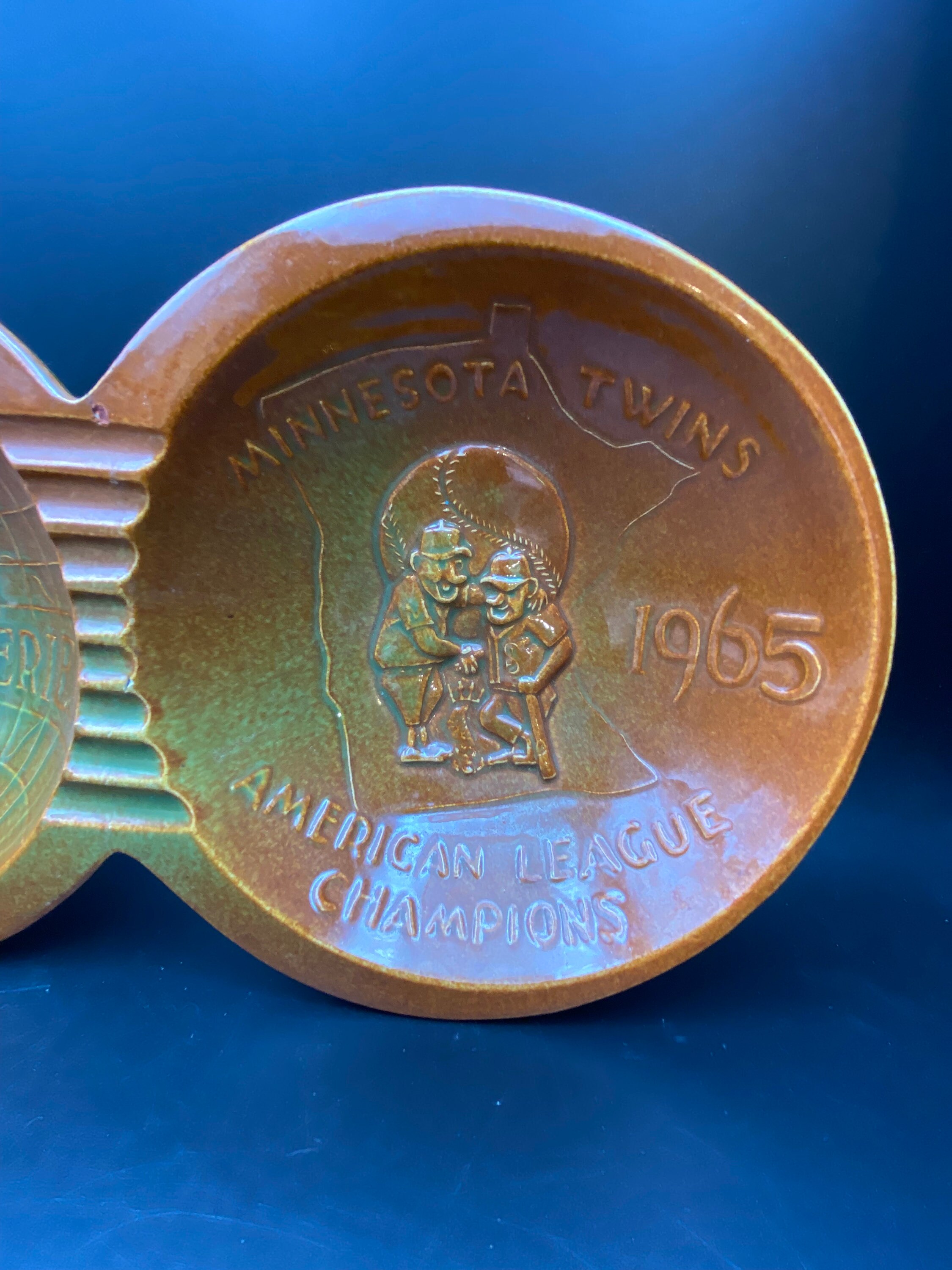 激レア！アメリカ海兵隊　沖縄　205th 記念灰皿 ビンテージ 激レア！アメリカ海兵隊 沖縄 205th 記念灰皿 ビンテージ