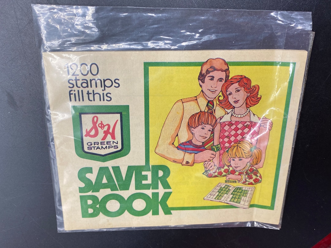 S&H Green Stamps Book Etsy