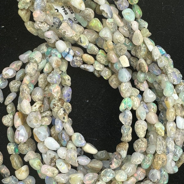 Natural Opal Nuggets Smooth Polish, Ethiopian Opal Beads Smooth Nuggets