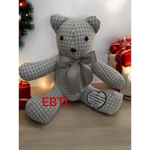 Memory Bear, Bear made from clothing