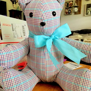 Memory Bear, Bear made from clothing