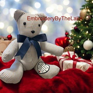Memory Bear, Bear made from clothing