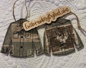 Custom Fabric Memory Ornament: Made From Loved One's Clothing