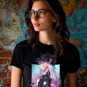 Anime Shirt Eri Girl, Otaku T-shirt Unisex, Manga Style, Gift for Anime Merch Lovers, Kawaii Cosplay, Vintage, Japanese Art, Fashion