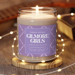 Gilmore, Funny Gift, Pop Culture, TV, Candle