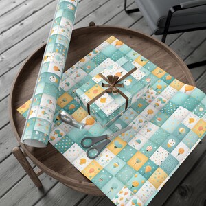 Baby Shower Gift Wrap Papers