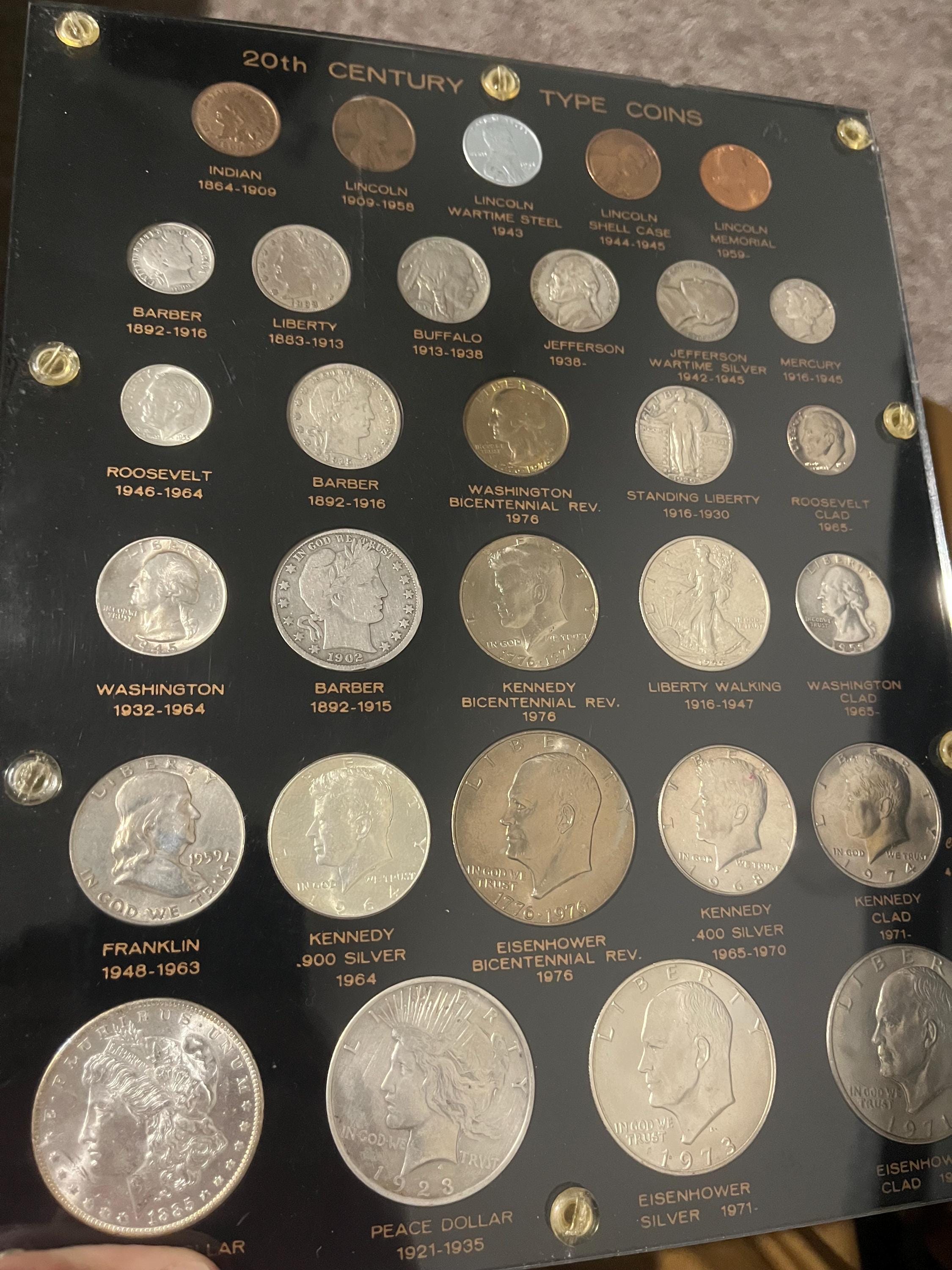 アメリカ　コインアルバム　U.S 20th CENTURY TYPE COINS 1901-1988 US Twentieth Century Type Coins collection 29