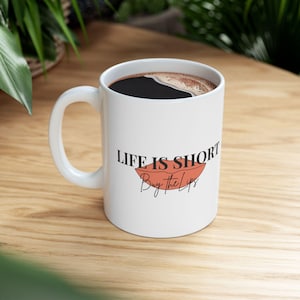 Ceramic Mug: Buy the Lips! Aesthetic Injector, Cosmetic RN, Injector, Beauty, Botox, Gift, Lip Filler