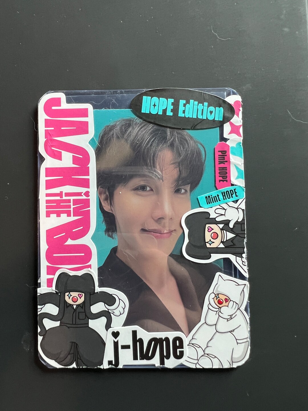 Jhope jack in the Box Themed Toploader pc Not Etsy