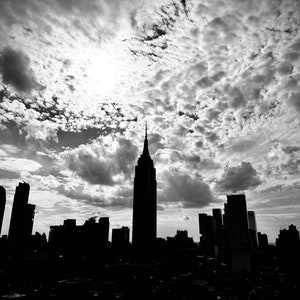 Empire State Building (Black and White)