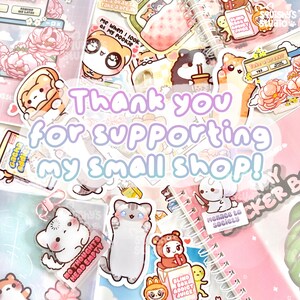 Menace To Society Kawaii Bunny Sticker | Rabbit/Bunny Holding Knife Sticker | Kawaii/Funny/Cute Stickers | Laptop/Water Bottle/Car Stickers image 5