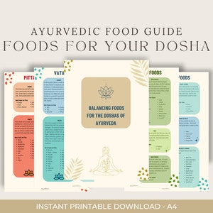 Ayurvedic Dosha Balancing Foods