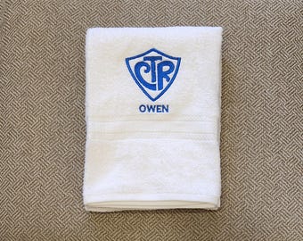 Embroidered CTR Bath Towel