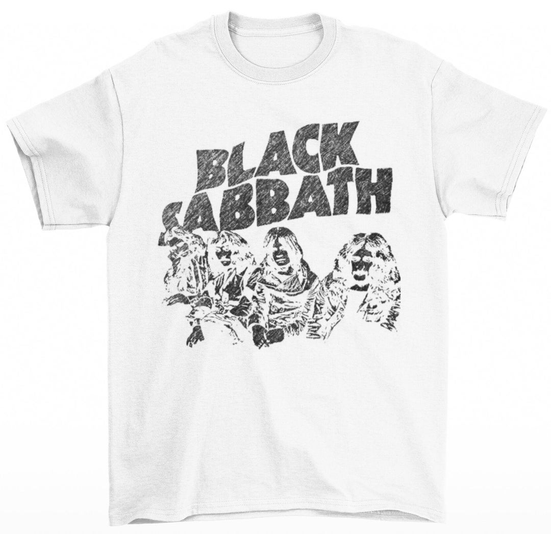 Black Sabbath Tshirt Rock Shirt Classic Rock Shirt Rockband Etsy