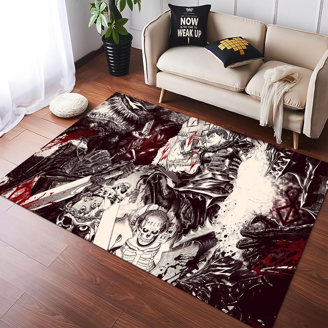 Waifu Rug Anime Rug,kawaii Rug,manga Rug,colorful Rug,unique Rug,fantastic Rug ...