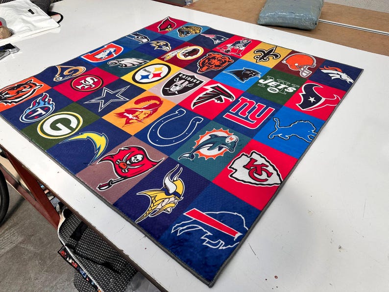 American Football Team Rug,Football Rug,Sport Rug,Boys Room Rug,Custom Rug,Hypebeast Rug,Area Rug,Personalized Rug,Unique Rug,Gift For Him image 5