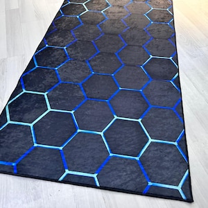 Gamer Rug,gaming Rug,game Rug,geometric Rug,colorful Rug,play Room Rug ...