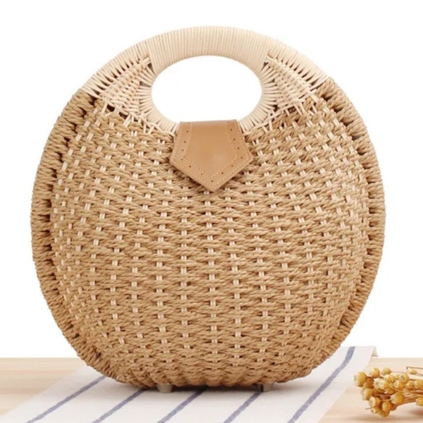 Rattan Bag Etsy