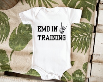 Emo in allenamento Svg, Emo Kid Svg, Emo Kid PNG, Emo Baby Svg, Emo Baby PNG, Emo anziano Svg, Emo Baby Clothes Design, Future Emo Kid Svg