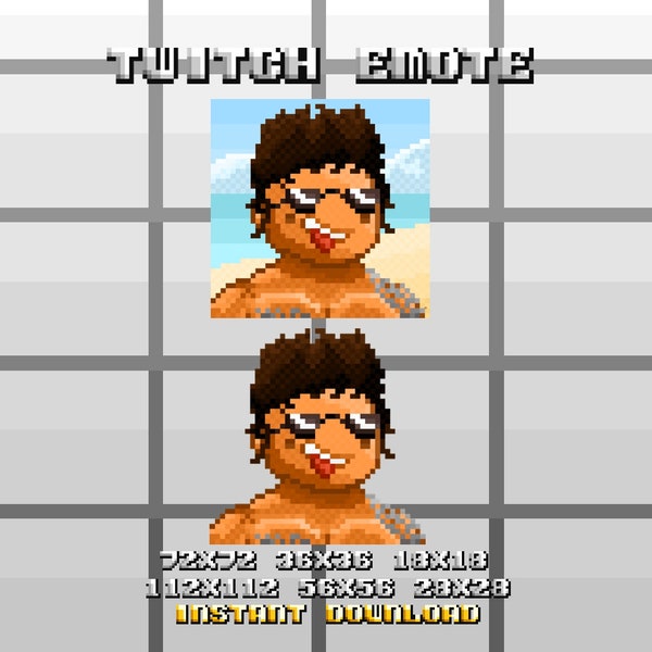 ZYZZ | Pixel Art Gym Twitch/Discord Emote