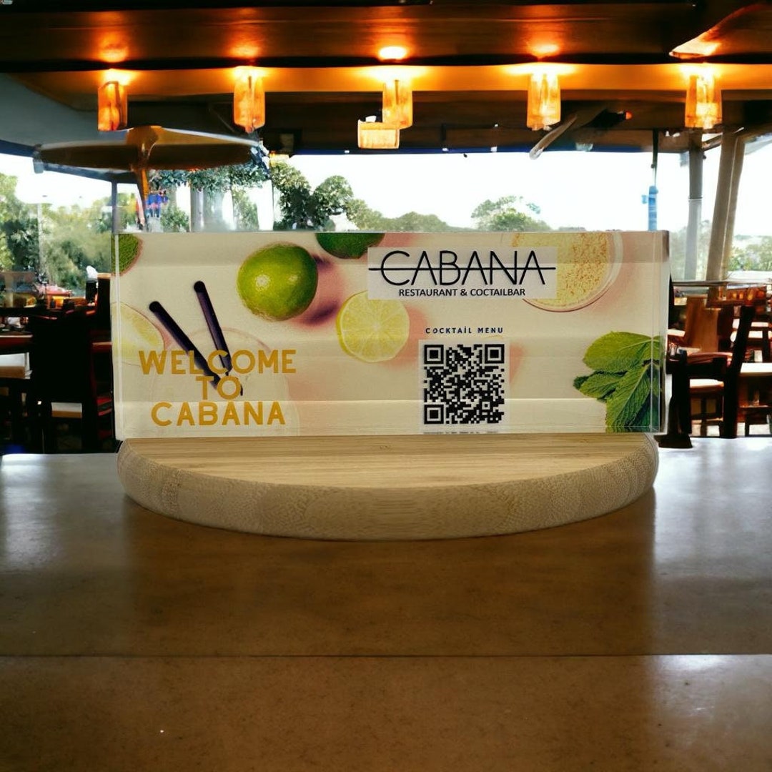 Plexi QR Code QR Code Sign QR Code Plaque Custom Logo Qr - Etsy