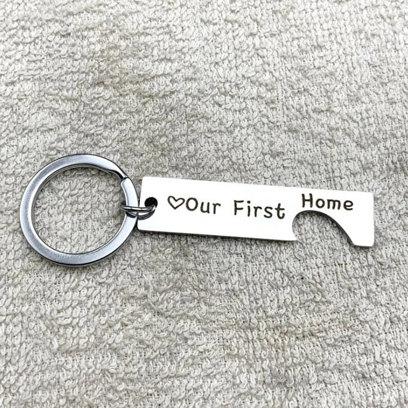Personalised Key Tags, Key Chain Labels Personalised With Your Own Text