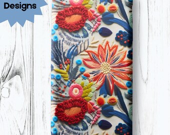 Coque mince à imprimé floral cottagecore pour iPhone, iPhone 15 14 Plus Pro Max 13 12 11 Pro Max Mini XR XS X 7 8 Slim, cadeau de couture pour elle