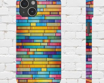 Étui iPhone imprimé vitrail iPhone 15 14 Plus Pro Max 13 12 11 Pro Max Mini XR XS X 7 8 Plus Slim