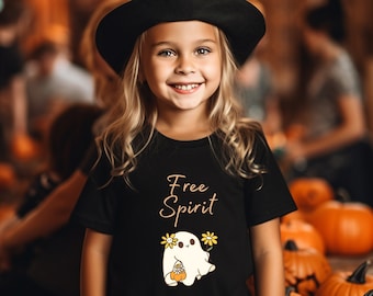 Camisa de Halloween Free Spirit para niños